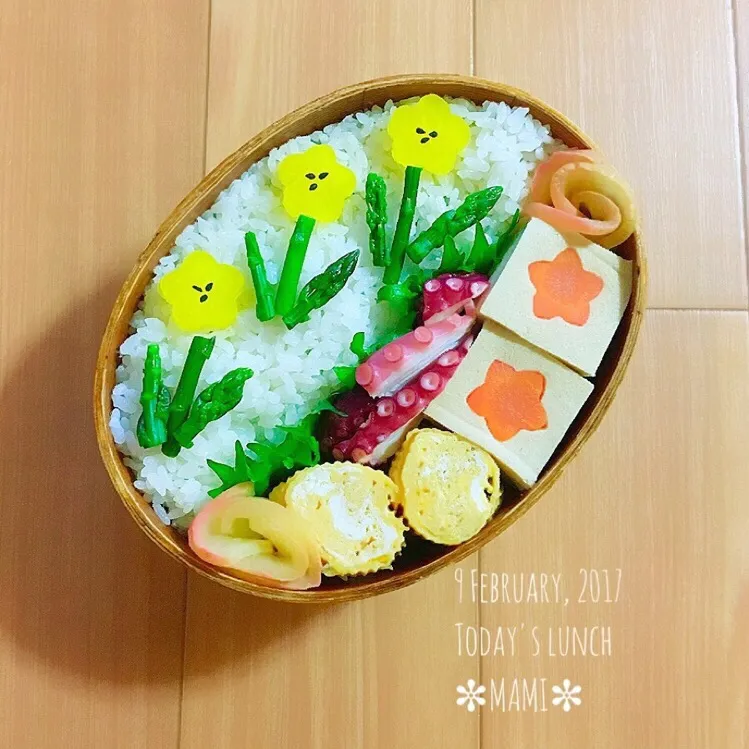 2017.2.9木曜日✩お弁当
#弁当|mamiさん