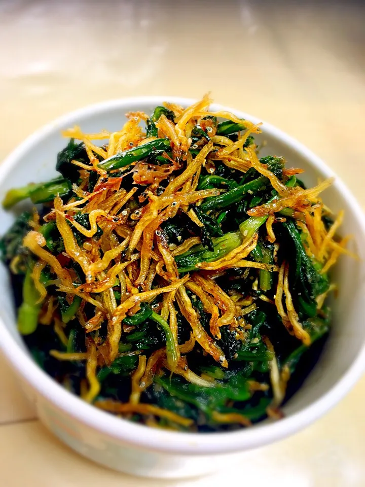 春菊とじゃこのふりかけ(公文家風)|かよさん