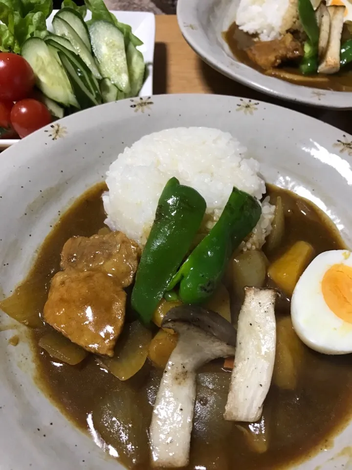 いつものカレーに、スープカレー風トッピング|渡辺真紀さん