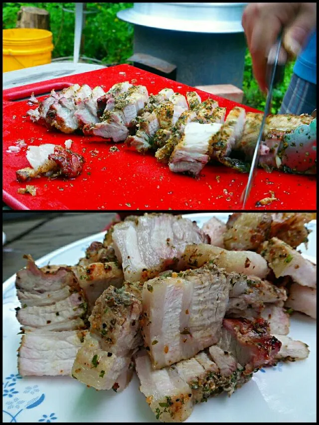 grilled pork belly|steven z.y.さん