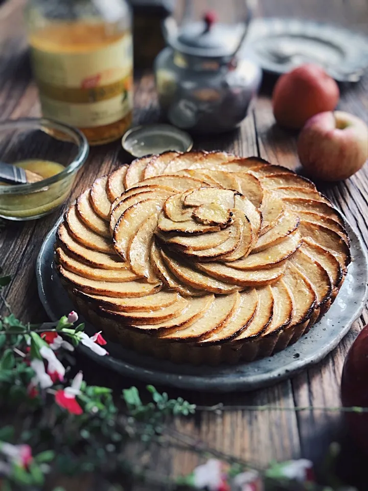 Apple tart with yuzu|rick chanさん