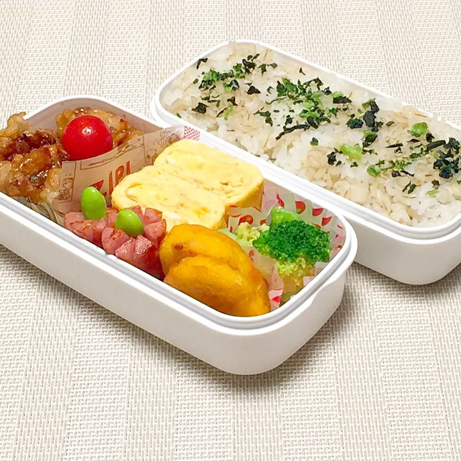 娘っち高校入試がんばってお弁当(^^)
#お弁当|pinkmamaさん