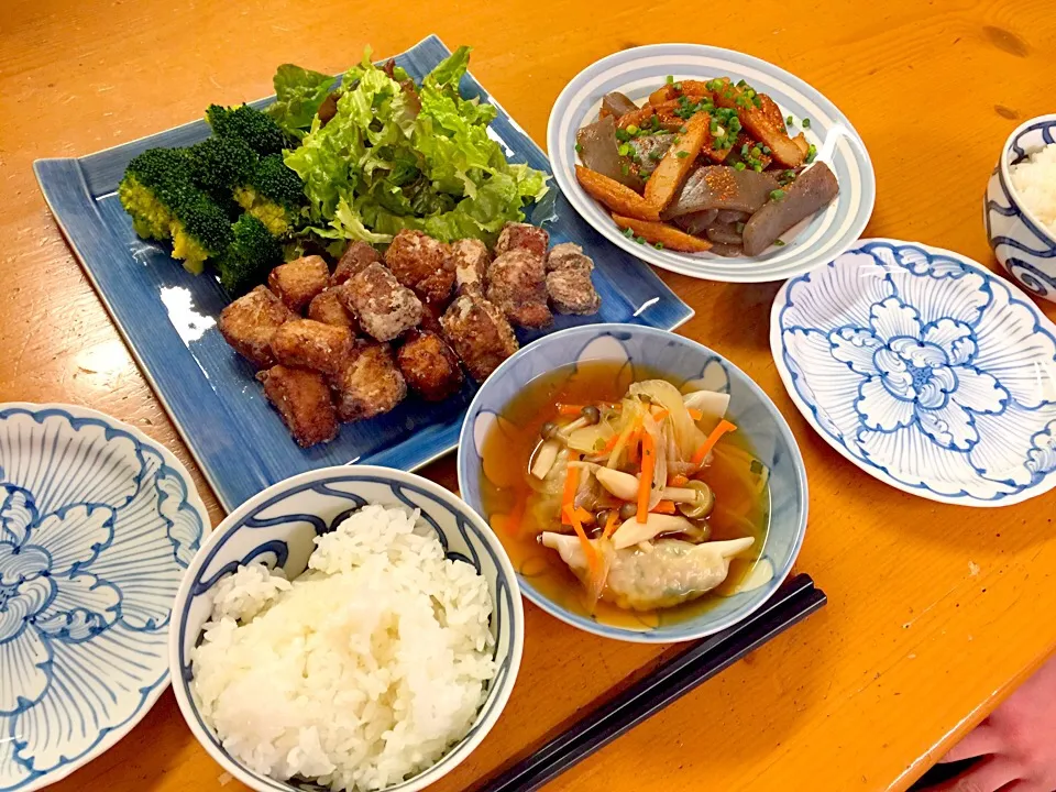 昨日の残りの餃子で餃子スープ|ルドルフさん