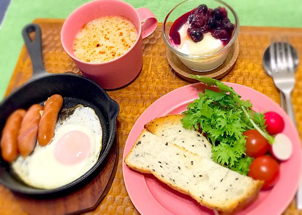 👩🏻朝食|春夏秋冬さん