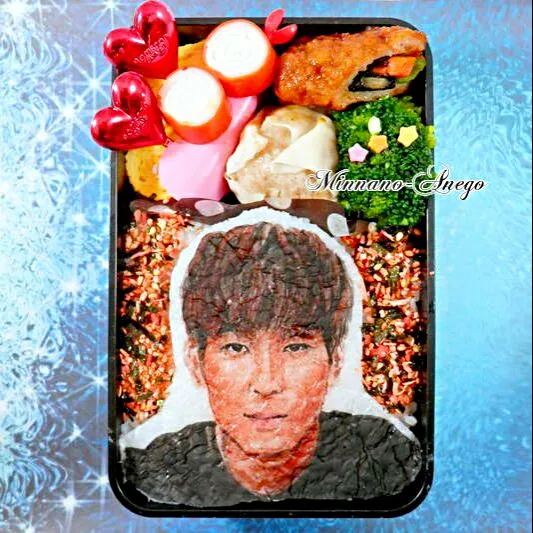 SEVENTEEN『WONWOO』弁当
 #オブラートアート|みんなのあねごさん