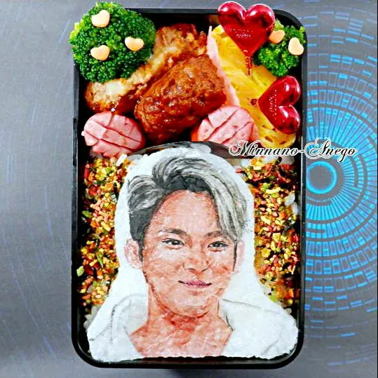 Snapdishの料理写真:SEVENTEEN『MINGYU』弁当
 #オブラートアート|みんなのあねごさん