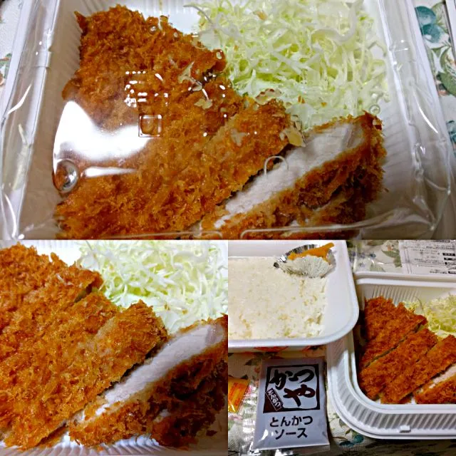 Snapdishの料理写真:ロースカツ定食弁当 かつや
 #とんかつ #トンカツ #定食 #豚肉|sakumaさん