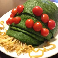 Snapdishの料理写真:オム焼きそば？王蟲焼きそば！|ゆうさん