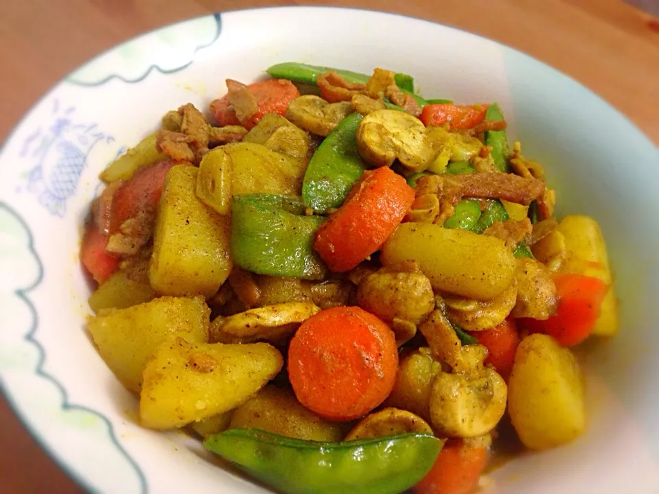 ほくほく野菜カレーベーコン味|きららさん