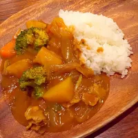 Snapdishの料理写真:カレーの箱の裏通りカレー|ほんだみよこさん