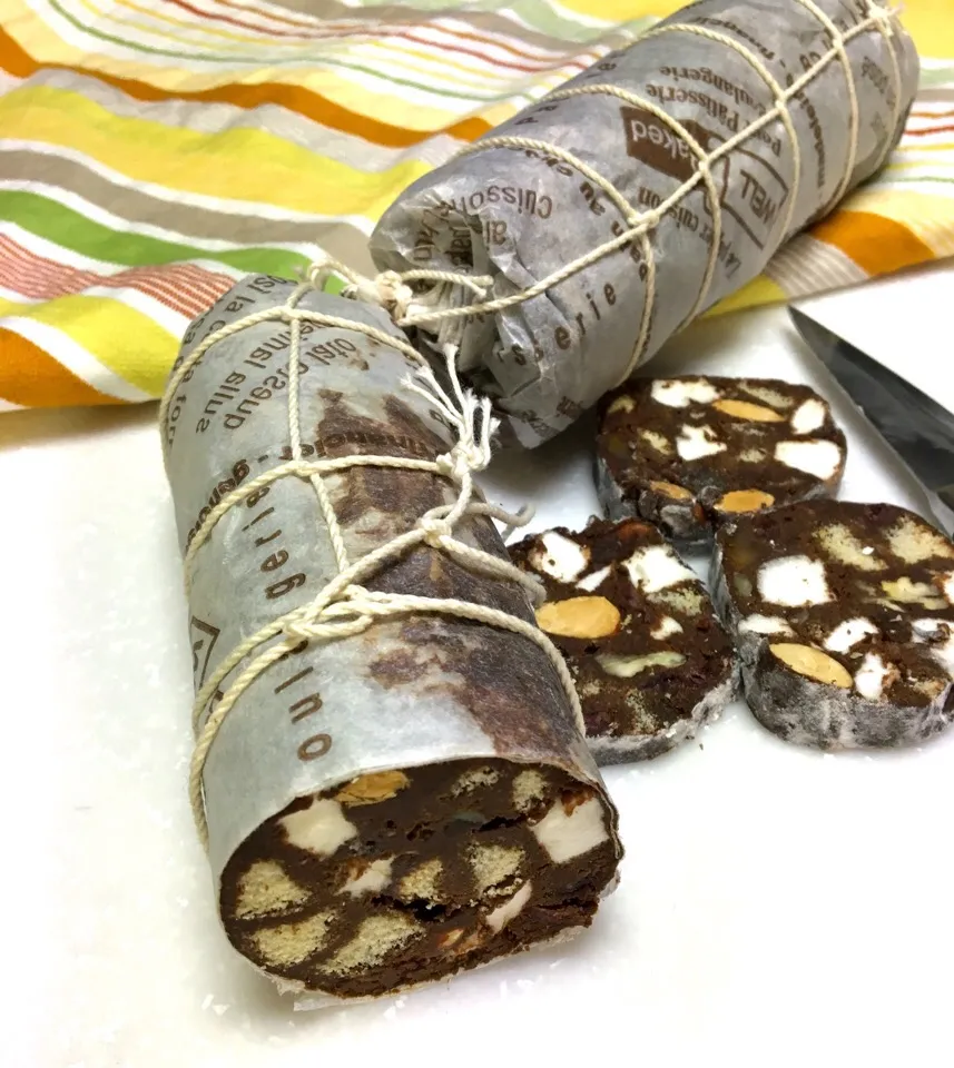 Snapdishの料理写真:Salame di cioccolato|gonbenさん