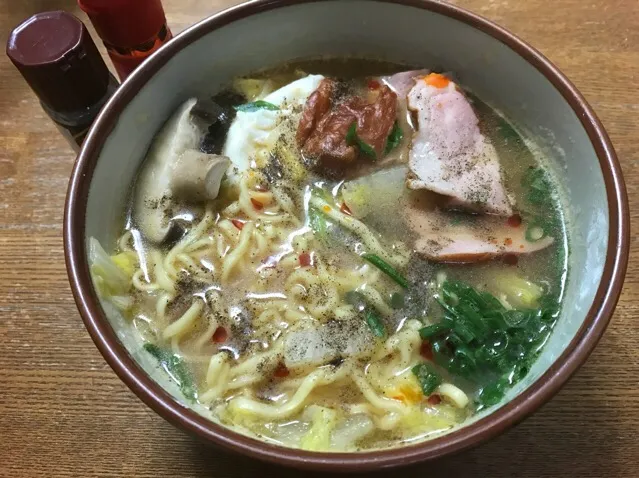 マルちゃん正麺🍜、味噌味❗️(ˊo̶̶̷ᴗo̶̶̷`)੭✧✨|サソリさん