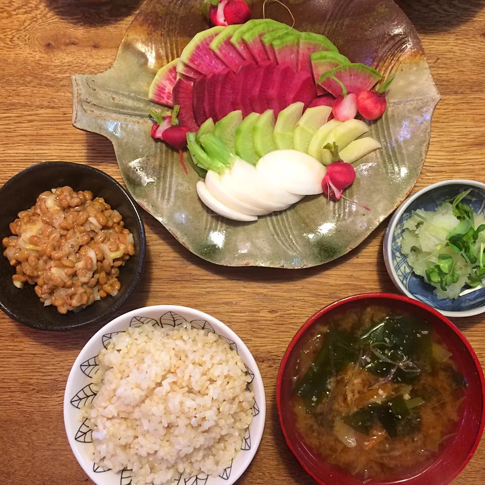 vegan グルテンフリー シュガーフリー
朝ごはん|makiko_aさん