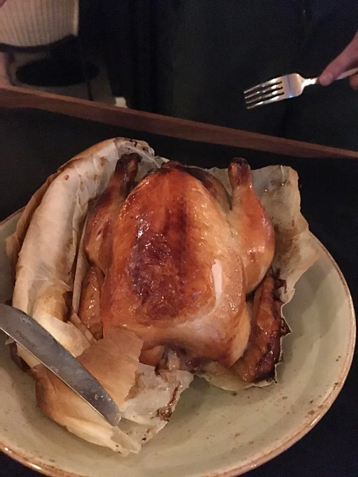 Paper chicken stuffed with glutinous rice  @ Po|Ong Sor Fernさん