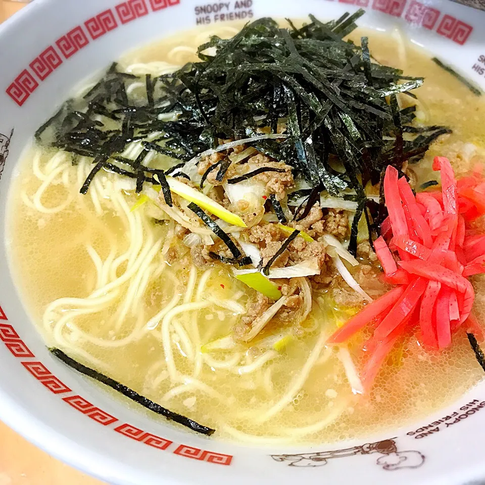 豚骨ラーメン #博多だるま|たまこっこさん