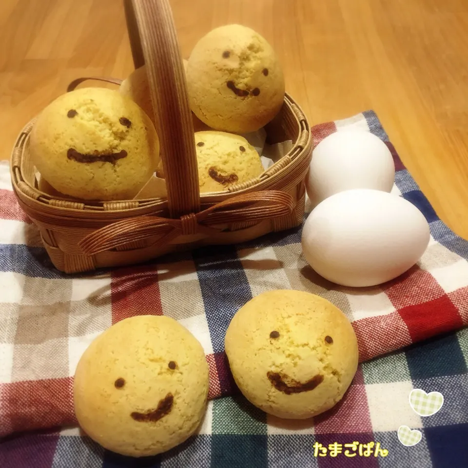 絵顔食堂さんの💕30分で完成！簡単たまごぱん|こずえ⑅◡̈*さん