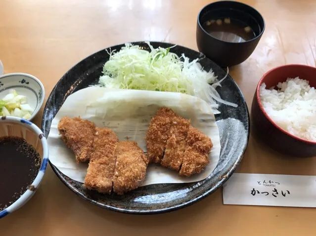 トンカツ定食❗️꒰✪ૢꇵ✪ૢ꒱ෆ⃛ෆ⃛ೄ✨|サソリさん