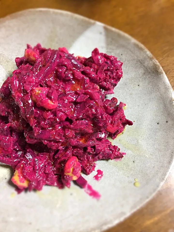 Παντζαροσαλάτα με Υιαούρτη🇬🇷 Pantzarosaláta me Giaoúrti🇬🇷 Beets with Greek Yogurt 🇬🇷|aястасияさん