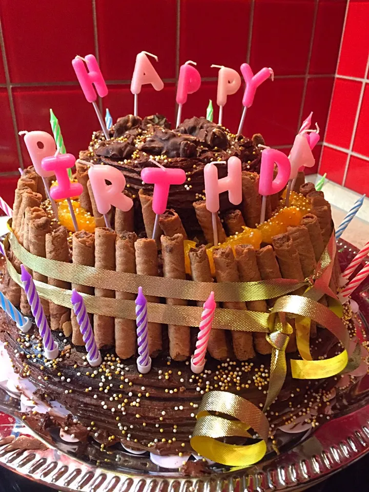 Snapdishの料理写真:Birthday cake 30+50 (husband+mum) 😍 #birthdaycake #birthday|LucieFoodさん