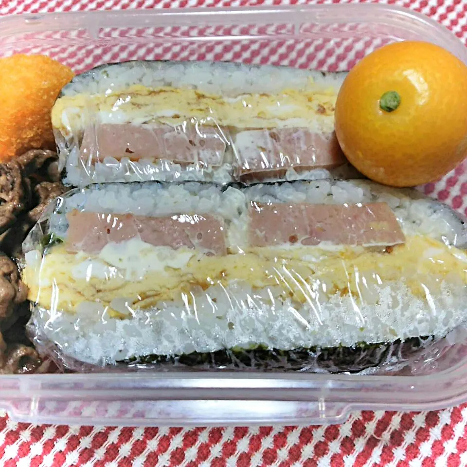 旦那夜勤弁当🍱
ハム 卵焼きマヨ|miimiさん