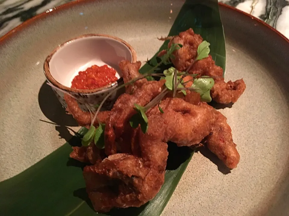 Har cheong soft shell crab @ Po|Ong Sor Fernさん