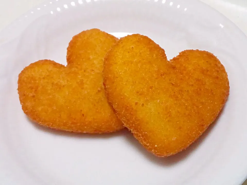 ハートのコロッケ　 #Valentine|De trois,M   cookpad料理教室元講師さん