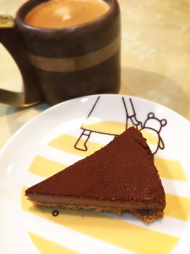 Snapdishの料理写真:チョコレートチーズケーキ♪|うっちーさん