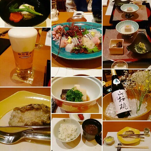 Snapdishの料理写真:旦那様との伊豆旅行、宿での晩御飯|Reikoさん