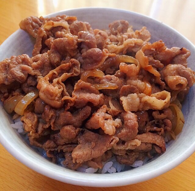 吉野家の味 ポン酢豚丼 ガク魁 男飯 Snapdish スナップディッシュ Id Dfnk4a