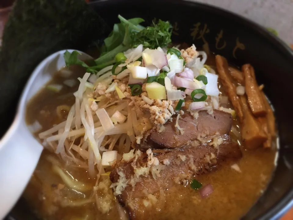 限定・味噌ラーメン@市が尾・秋もと|らーめん好き！さん