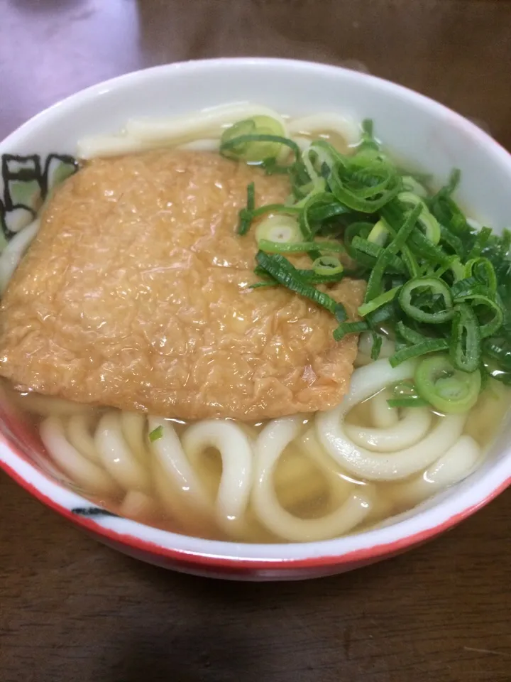 きつねうどん（昼ごはん）|kaoriさん