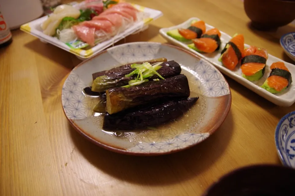 なすの揚げ煮|ハイさん