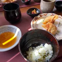 Snapdishの料理写真:帆立入り揚げ物|たかゆーさん