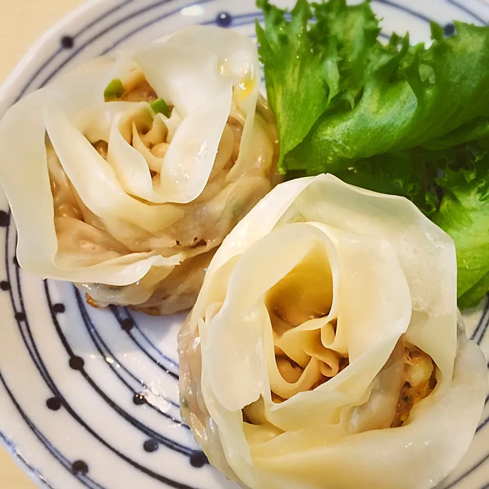 薔薇餃子作った…
つもりやってんけどなぁ〜😂💦|うっちーさん