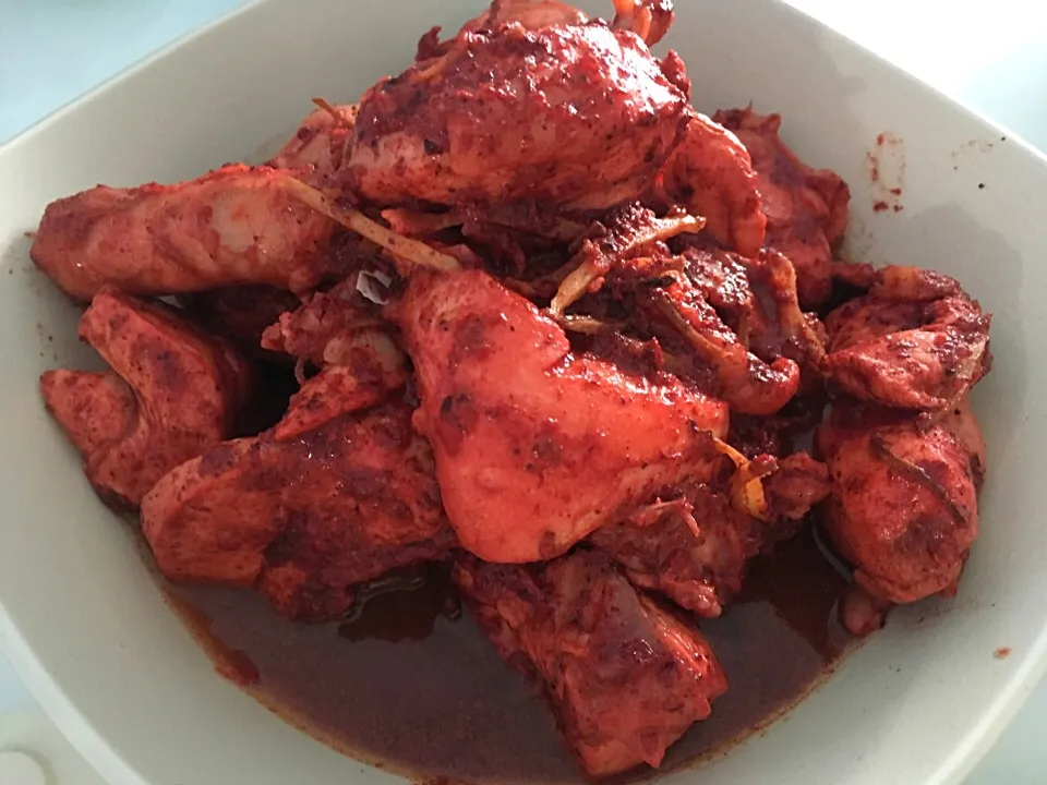 Chicken in red rice wine lees|Ong Sor Fernさん