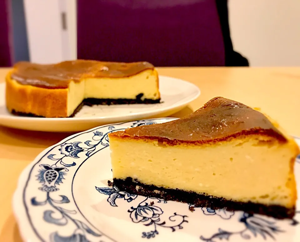 chieko♪さんの料理 簡単ベイクドチーズケーキ|喰いしんぼう豚さん