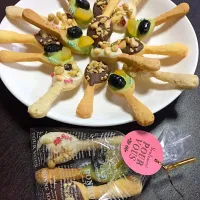 Snapdishの料理写真:バレンタイン用スプーンクッキーチョコレート