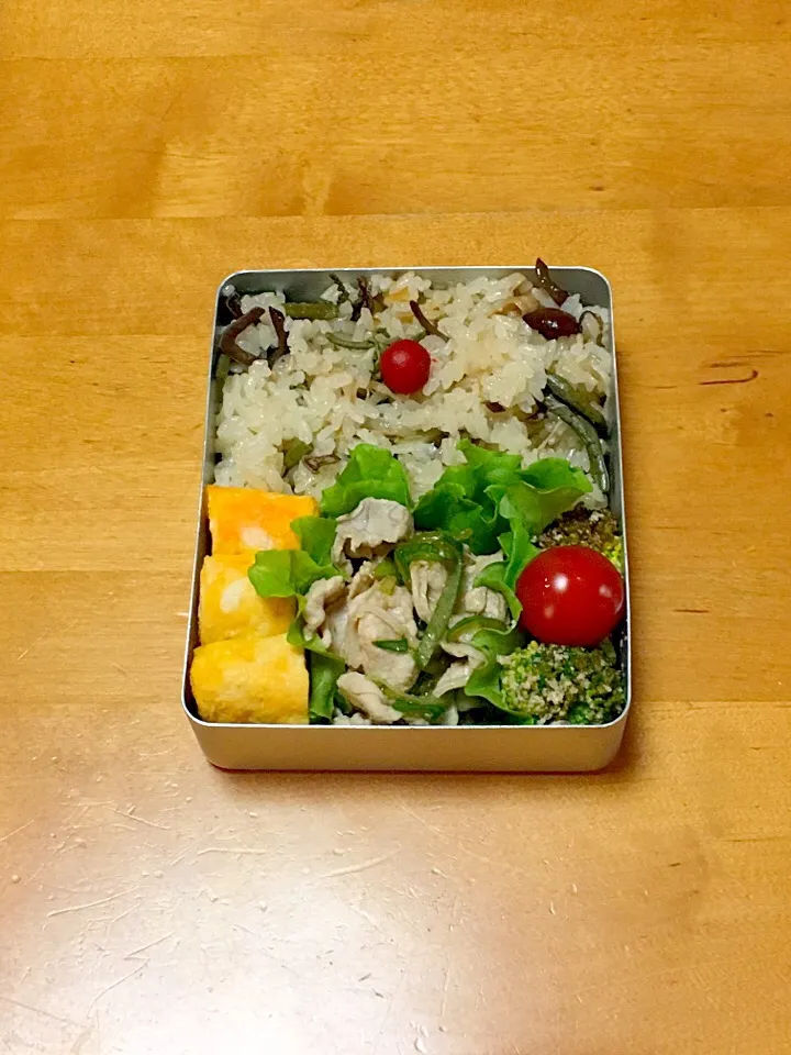 Snapdishの料理写真:女子高生弁当(*^^*)|sachiさん