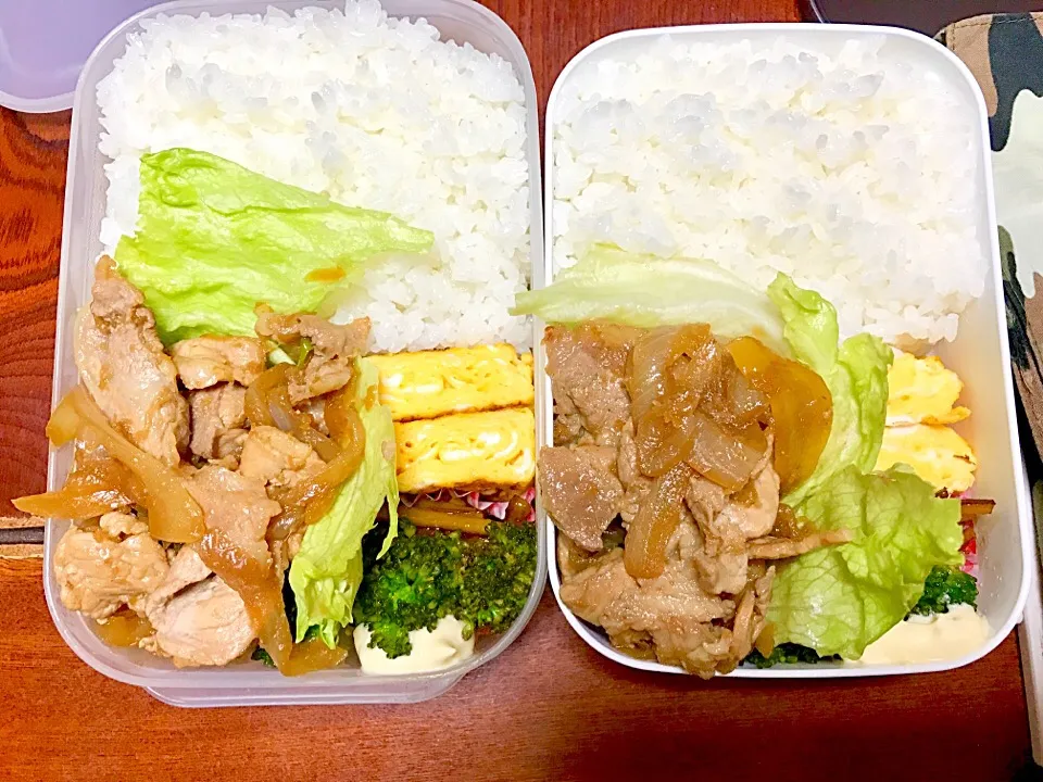 おはようございます！今日のお弁当です！
✔レタス
✔豚肉の生姜焼き
✔卵焼き
✔さつまいものきんぴら
✔ブロッコリー
です！スタミナ満点のお弁当です☺️
#お弁当 #お弁当初心者 #お弁当記録 #しょうが焼き弁当|ぽっぽさん