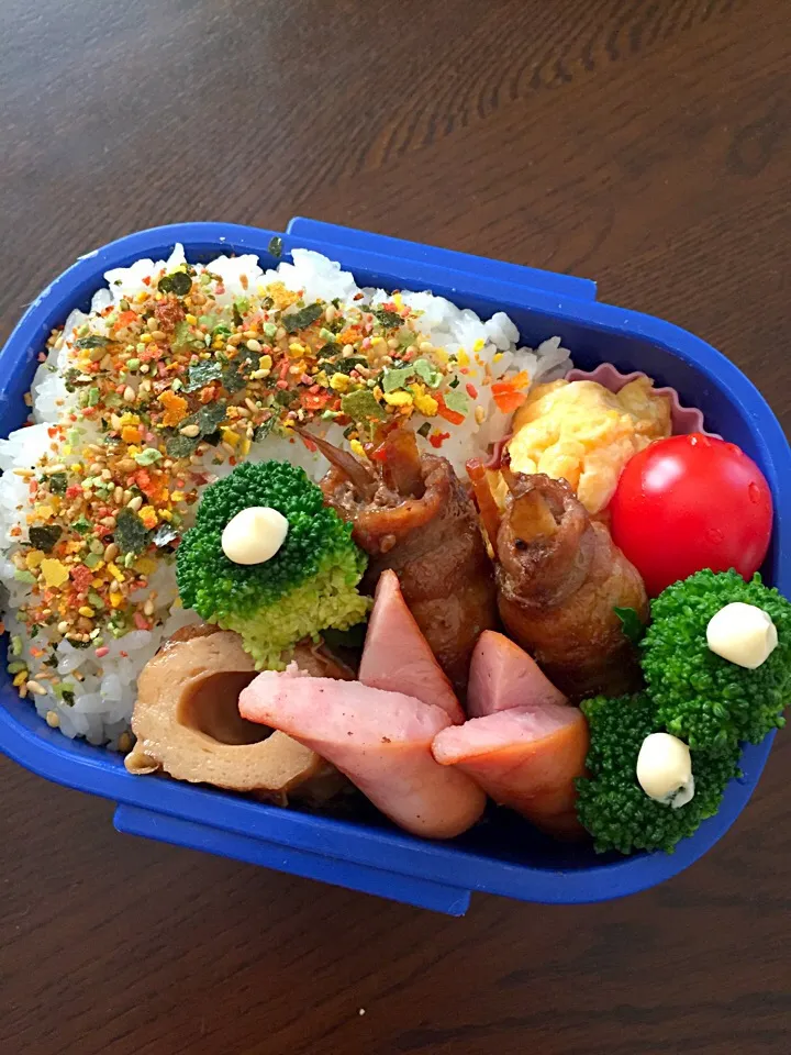 豚肉のきんぴらごぼう巻き弁当|kiicoさん