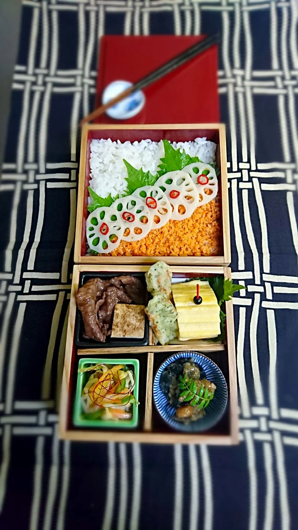 Snapdishの料理写真:月曜日のお弁当|藤田 まり子さん