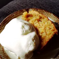 バナナが熟したのでホットケーキミックスでバナナケーキ。
時間のある朝 いい匂い♡|きょうさん