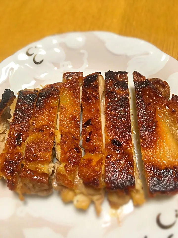 鶏モモ肉のパリパリ焼き|ぴなこさん