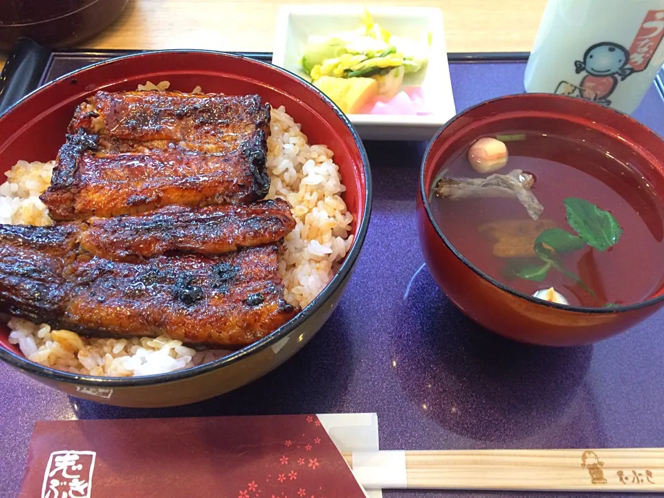 うなぎ丼 浜松志ぶき|モモさん