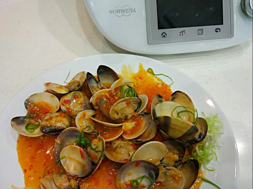 Thermomix spicy sour clams|Ee Shanさん