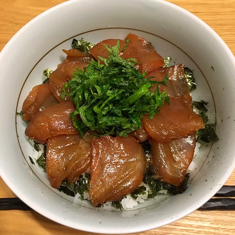 びんちょうマグロ漬け丼♪|Jean Nobyさん