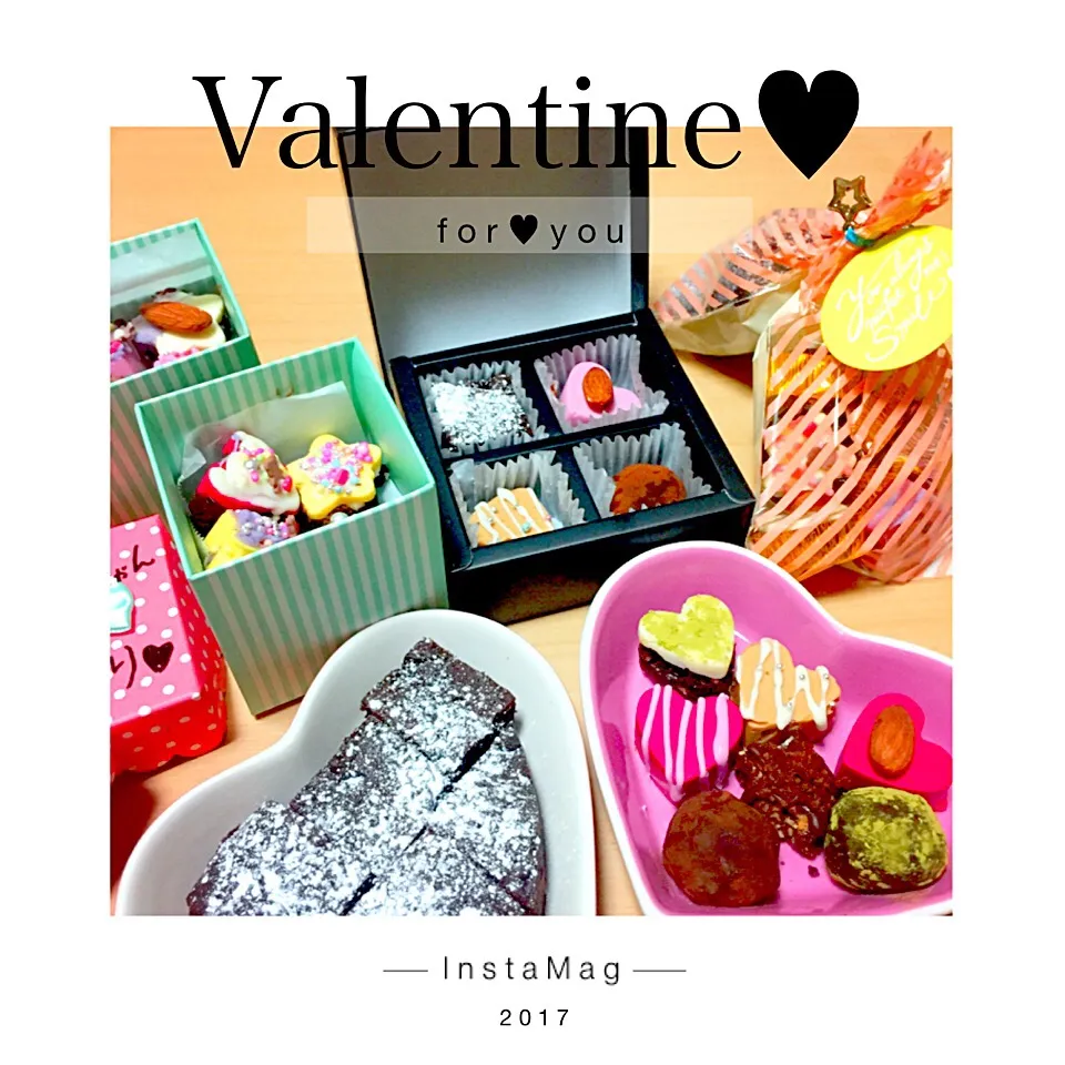 Snapdishの料理写真:2017♥︎︎Valentine chocolate|mamamaさん