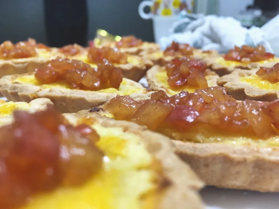 りんごのスイートポテトタルト🍎🌼|ゆかさん