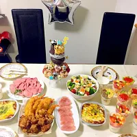 Snapdishの料理写真:息子の5歳のbirthday料理🎂🎉|MKさん