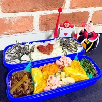 旦那様弁当❤︎バレンタイン仕様|愛奈さん